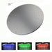 Cascada Showers 20" Ceiling Mount Round Rainfall LED Shower Head, Stainless Steel - Main Product Image