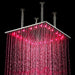 Cascada Showers 20" Cascada Tuscany Rainfall LED Luxury Shower System, Brushed Nickel Finish - Detail View 3