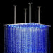 Cascada Showers 20" Rainfall LED Shower Set Double-Function Valve - Detail View 2