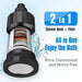 Cascada Filtered Shower Head Black - Lifestyle View