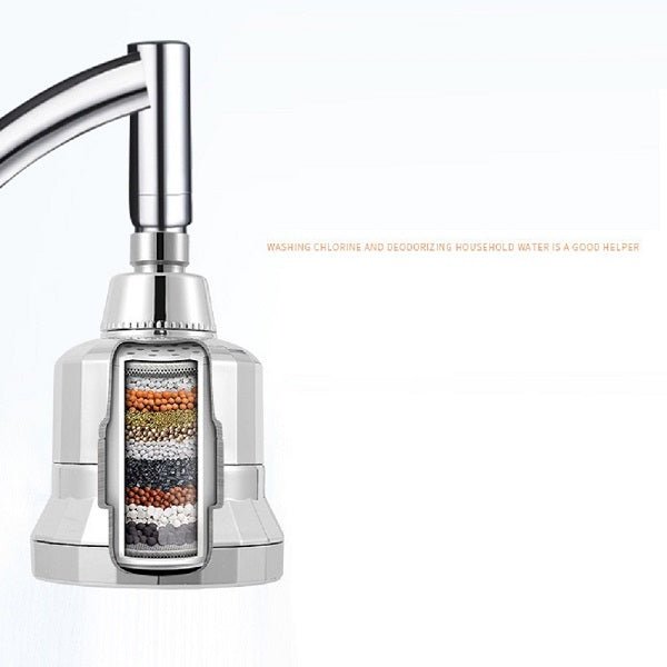 Cascada Filtered Shower Head Black - View 10