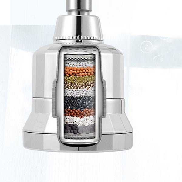 Cascada Filtered Shower Head Black - View 11