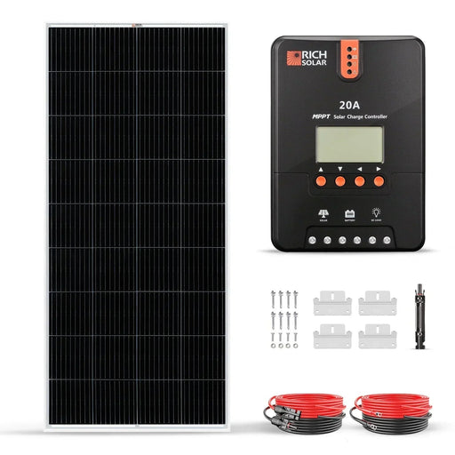 Green Vista Living Rich Solar - 200 Watt Solar Kit