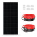 Green Vista Living Rich Solar - 200 Watt Solar Kit - Detail View