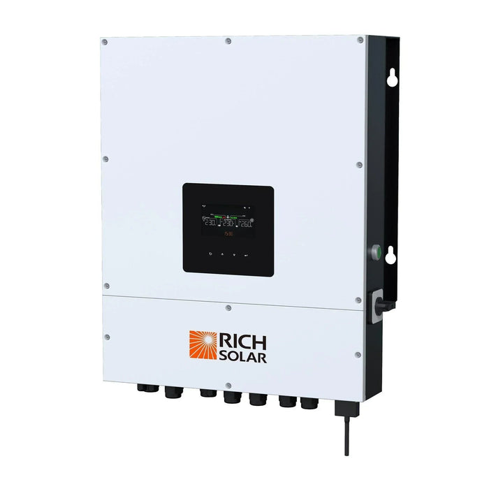 Green Vista Living Rich Solar NOVA 8K Watt (8kW) 48V Split Phase Hybrid Inverter Premium Hybrid Inverter for Cabins...