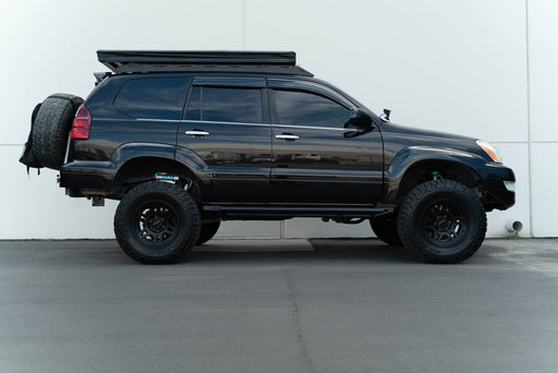 DV8 Offroad 2003-2009 Lexus GX 470 FS-15 Rock Sliders – installed on vehicle, image 2 of 14