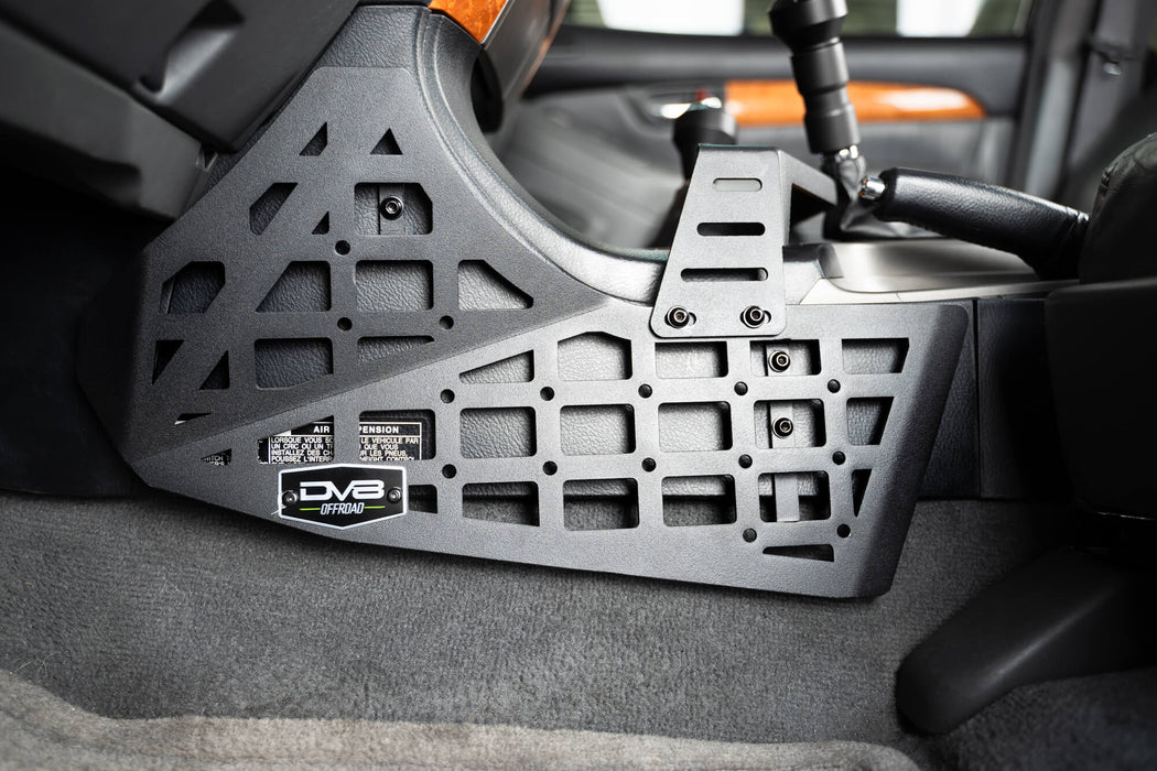 DV8 Offroad 2003-2009 Lexus GX 470 Center Console Molle Panels & Digital Device Bridge – installed on vehicle, image 8 of 19