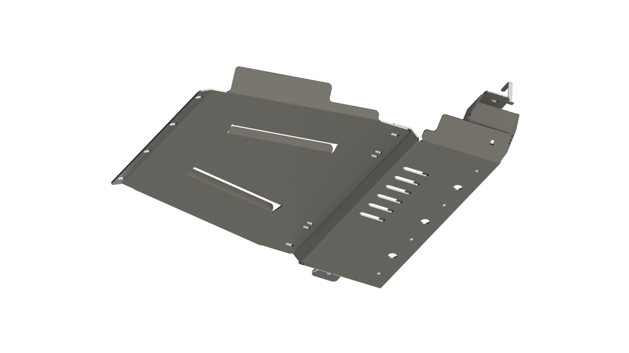 C4 Fabrication 2003-2023 Toyota Lexus GX460 Rear Skid Plates – image 4 of 7