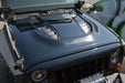 DV8 Offroad 2007-2018 Jeep JK 10th Anniversary Hood – on the trail, image 9 of 9