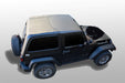 DV8 Offroad 2007-2018 Jeep JK 2-Door Fastback Hard Top – on the trail, image 3 of 5