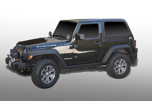 DV8 Offroad 2007-2018 Jeep JK 2-Door Fastback Hard Top – on the trail, image 2 of 5