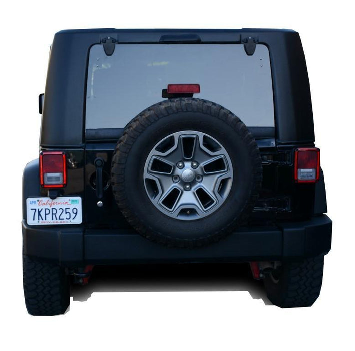 DV8 Offroad 2007-2018 Jeep JK 2-Door Square Back Hard Top – on the trail, image 4 of 7
