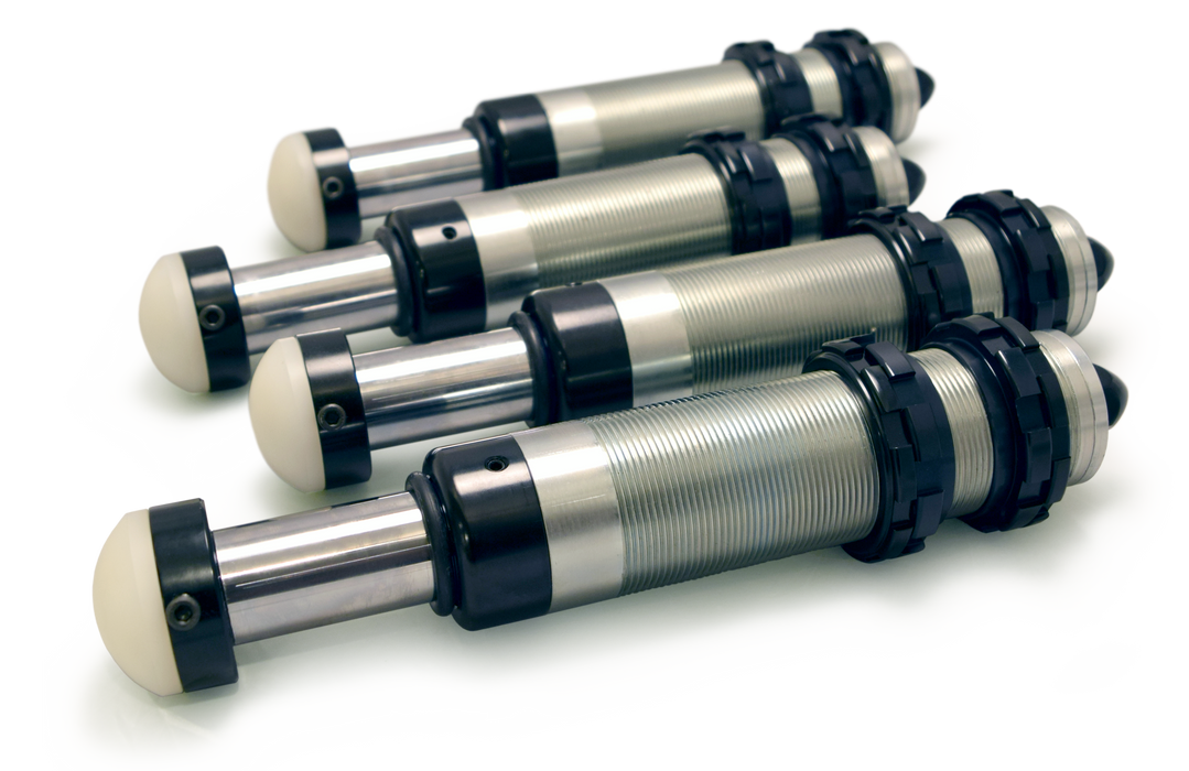 DV8 Offroad 2007-2026 Jeep JK/JL/JT 2.0 Front Hydraulic Bumpstops – on the trail, image 3 of 4