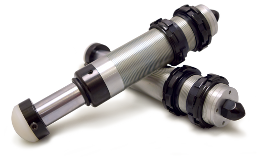 DV8 Offroad 2007-2026 Jeep JK/JL/JT 2.0 Front Hydraulic Bumpstops – on the trail, image 1 of 4