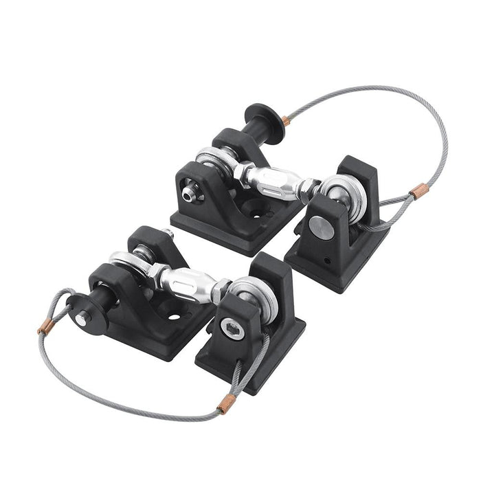 DV8 Offroad 2007-2018 Jeep JK Hood Hold Downs – on the trail, image 1 of 1