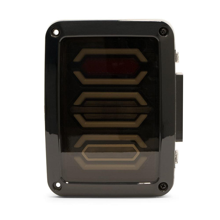 DV8 Offroad 2007-2018 Jeep JK LED Tail Lights – on the trail, image 5 of 8