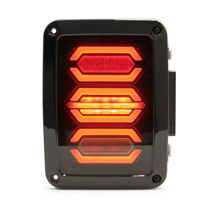DV8 Offroad 2007-2018 Jeep JK LED Tail Lights – on the trail, image 3 of 8