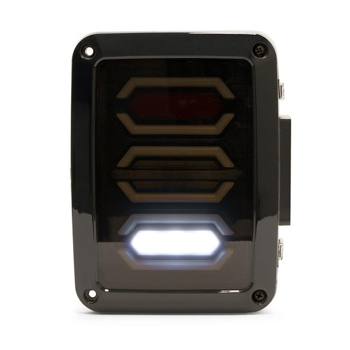 DV8 Offroad 2007-2018 Jeep JK LED Tail Lights – on the trail, image 2 of 8