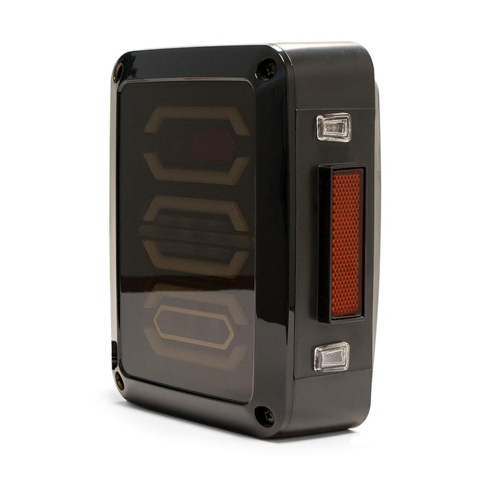 DV8 Offroad 2007-2018 Jeep JK LED Tail Lights – on the trail, image 4 of 8