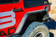 DV8 Offroad 2007-2018 Jeep JK Wide Fender Flares Front & Rear – on the trail, image 11 of 15