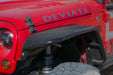 DV8 Offroad 2007-2018 Jeep JK Wide Fender Flares Front & Rear – on the trail, image 10 of 15