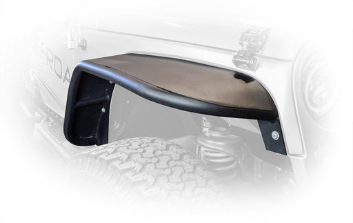 DV8 Offroad 2007-2018 Jeep JK Wide Fender Flares Front & Rear – on the trail, image 1 of 15