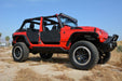 DV8 Offroad 2007-2018 Jeep Wrangler JK Rear Rock Doors – on the trail, image 3 of 6