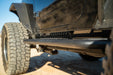 DV8 Offroad 2007-2018 2-Door Jeep Wrangler JK OE Plus Side Steps – installed on vehicle, image 5 of 18