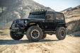 DV8 Offroad 2007-2018 2-Door Jeep Wrangler JK OE Plus Side Steps – installed on vehicle, image 8 of 18