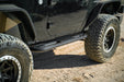 DV8 Offroad 2007-2018 2-Door Jeep Wrangler JK OE Plus Side Steps – installed on vehicle, image 3 of 18