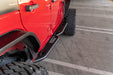 DV8 Offroad 2007-2018 4-Door Jeep Wrangler JK OE Plus Side Steps – installed on vehicle, image 11 of 16