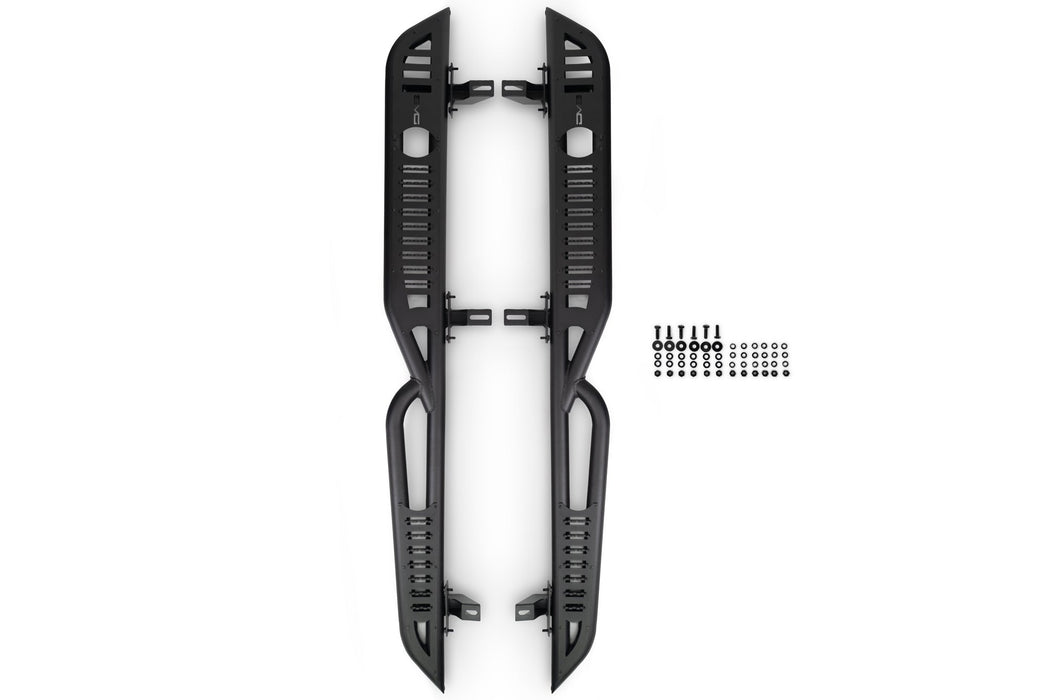DV8 Offroad 2007-2018 4-Door Jeep Wrangler JK OE Plus Side Steps – product view, image 16 of 16