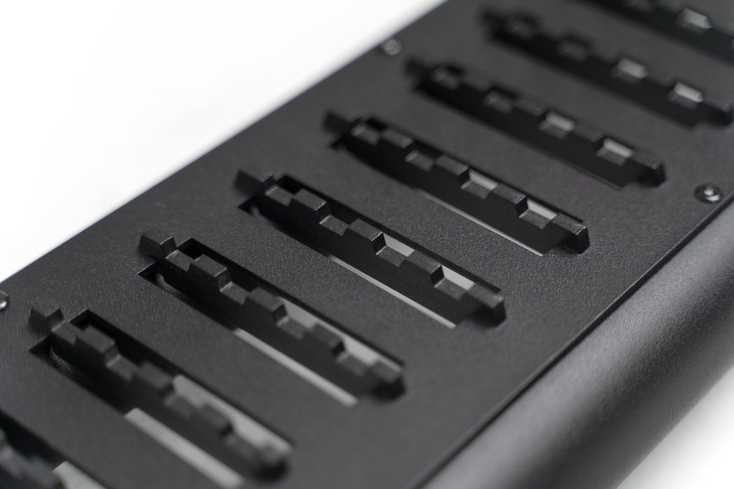 DV8 Offroad 2007-2018 4-Door Jeep Wrangler JK OE Plus Side Steps – product view, image 14 of 16