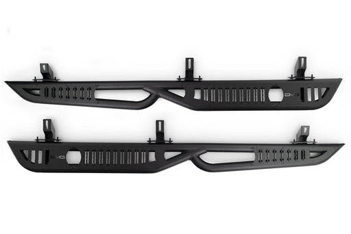 DV8 Offroad 2007-2018 4-Door Jeep Wrangler JK OE Plus Side Steps – product view, image 1 of 16