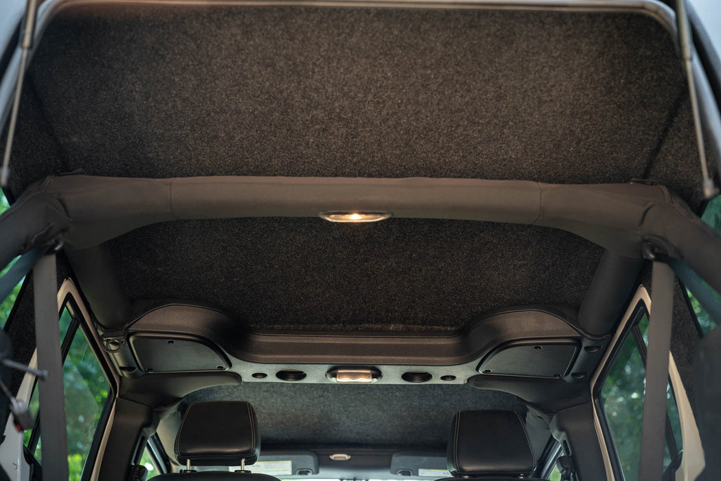 DV8 Offroad 2007-2018 Jeep JK 4-Door Square Back Hard Top – installed on vehicle, image 7 of 8