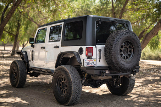 DV8 Offroad 2007-2018 Jeep JK 4-Door Square Back Hard Top – installed on vehicle, image 2 of 8