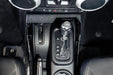 DV8 Offroad 2007-2018 Jeep Wrangler JK Center Console Molle Panels & Device Bridge – installed on vehicle, image 11 of 19