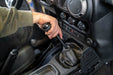 DV8 Offroad 2007-2018 Jeep Wrangler JK Center Console Molle Panels & Device Bridge – installed on vehicle, image 8 of 19