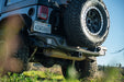 DV8 Offroad 2007-2018 Jeep Wrangler JK FS-7 Series Rear Bumper – installed on vehicle, image 3 of 11