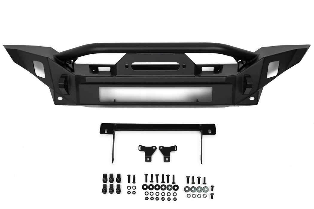 DV8 Offroad 2007-2026 Jeep Wrangler JK/JL & Gladiator JT FS-7 Mid-Width Winch Front Bumper – product view, image 16 of 16