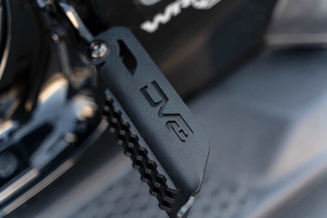 DV8 Offroad 2007-2026 Jeep Wrangler JK/JL & Gladiator JT Foot Pegs – installed on vehicle, image 6 of 15