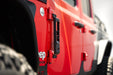DV8 Offroad 2007-2026 Jeep Wrangler JK/JL & Gladiator JT Hinge Mounted Steps – installed on vehicle, image 3 of 20