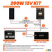 Green Vista Living Rich Solar - 200 Watt Solar Kit - Lifestyle View