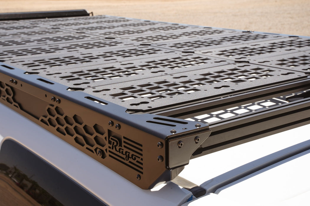 Rago Fabrication 2010-2024 Toyota 4Runner Roof Rack With Light Pocket – on the trail, image 20 of 20