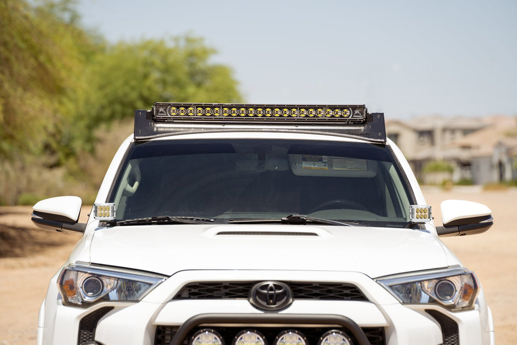 Rago Fabrication 2010-2024 Toyota 4Runner Roof Rack With Light Pocket – on the trail, image 15 of 20