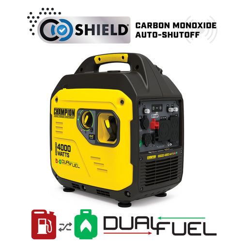 Champion 201050 4000 Watt DUAL FUEL Inverter w/ParaLINK