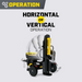 Champion 201091 Pro 40-Ton Log Splitter Horizontal/Vertical Full Beam Gas With Auto Return New - View 9