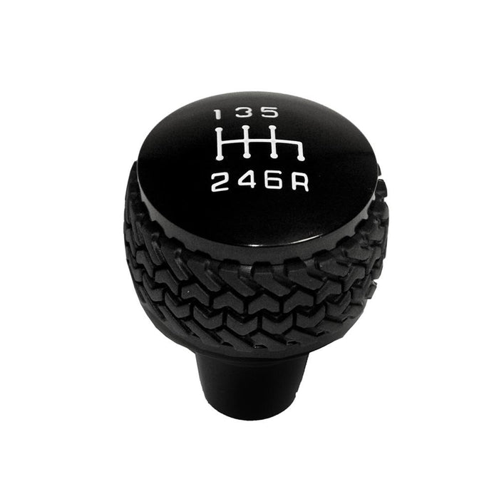 DV8 Offroad 2011-2018 Jeep JK 6-Speed Shift Knob Black – on the trail, image 1 of 1