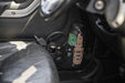 DV8 Offroad 2011-2018 Jeep Wrangler JK Front Door Pocket Molle Panels – installed on vehicle, image 5 of 15