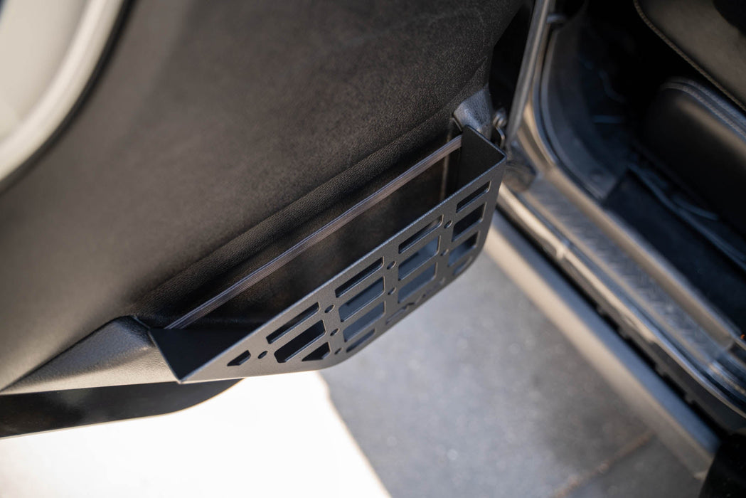 DV8 Offroad 2011-2018 Jeep Wrangler JK Slim Rear Door Molle Pockets – installed on vehicle, image 3 of 13